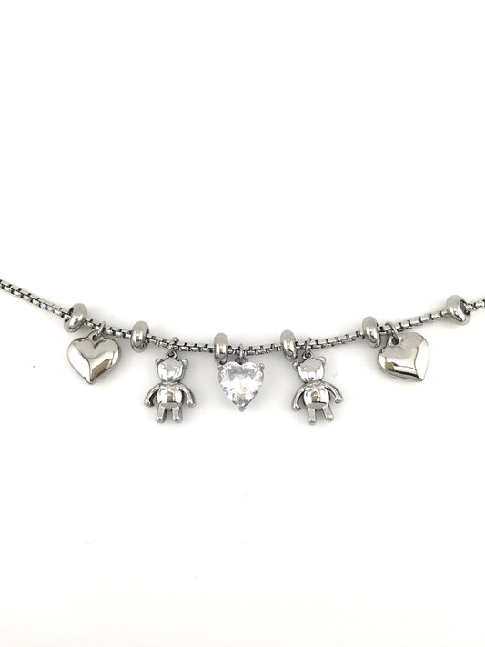 Bracciale cuoricino di Teddy