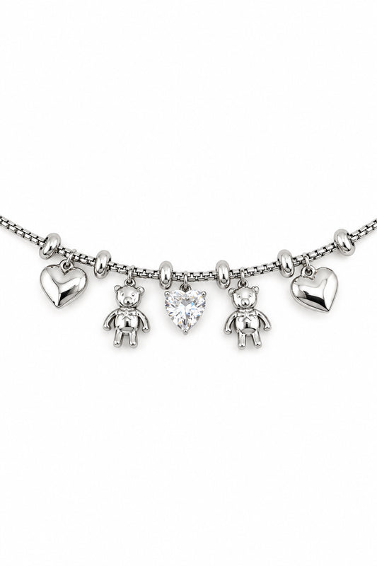 Bracciale cuoricino di Teddy