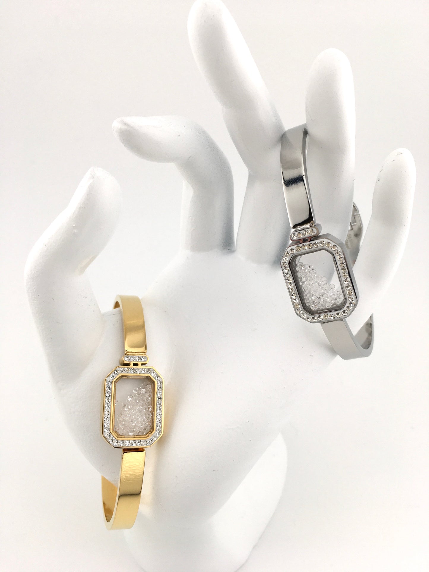 Bracciale Rigido Cristalli di Stelle