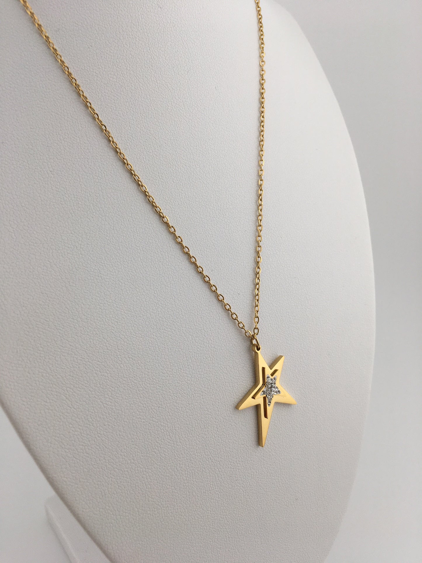 Collana Doppia Stella