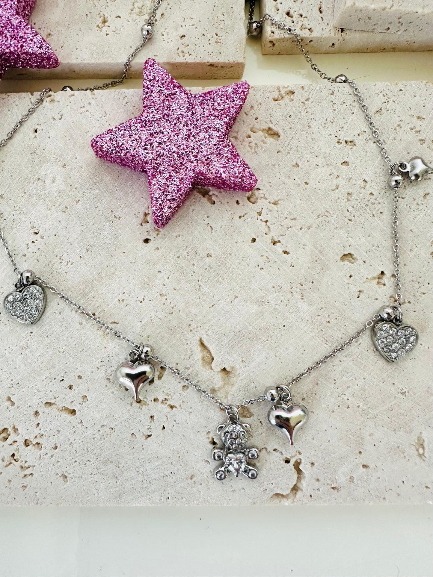 Collana Teddy Bell