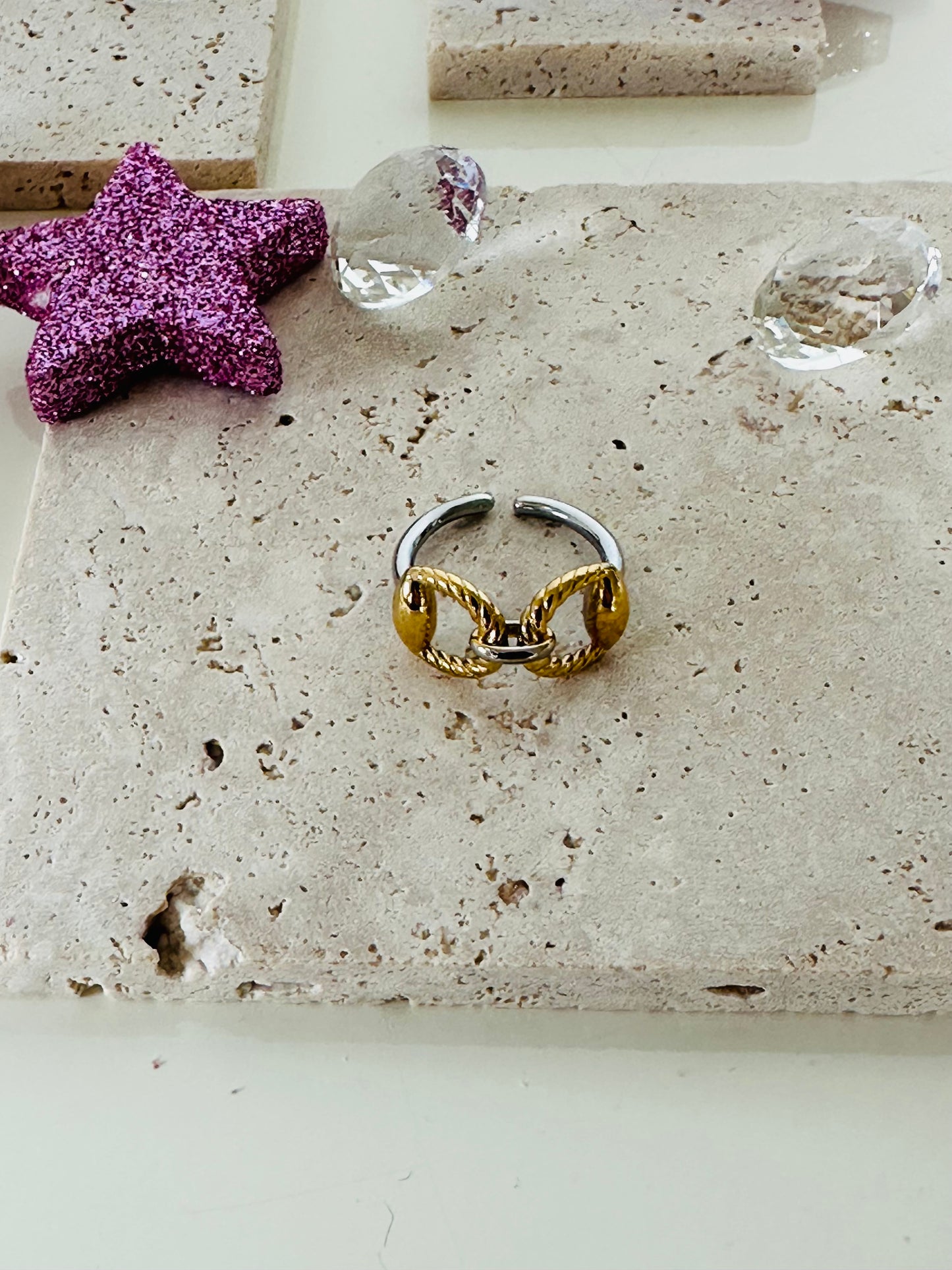 Anello Impero Bicolor