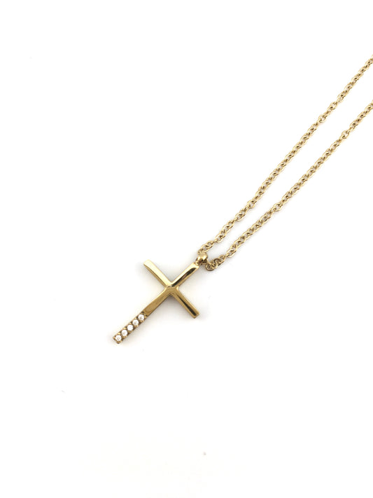 Collana croce mini Lumié