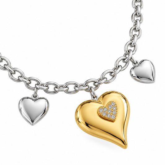 Catena per borsa Tris di Cuori
