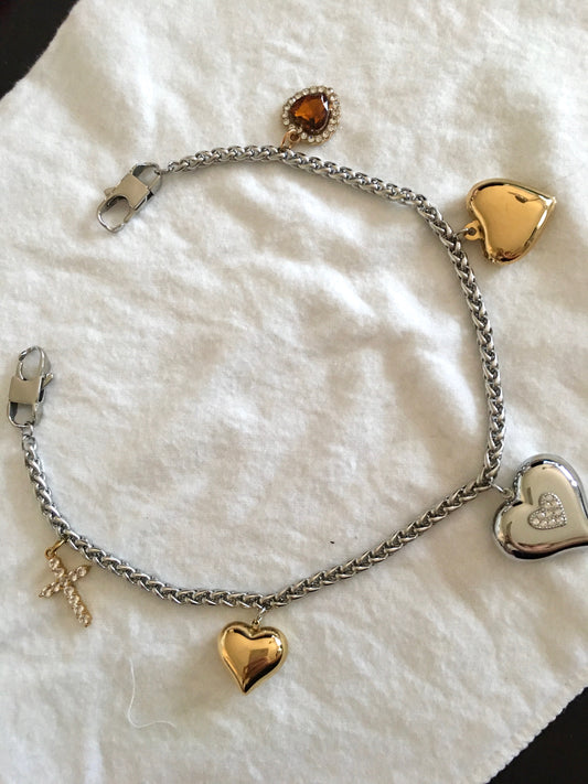 Catena per borsa Cuore d’Ambra