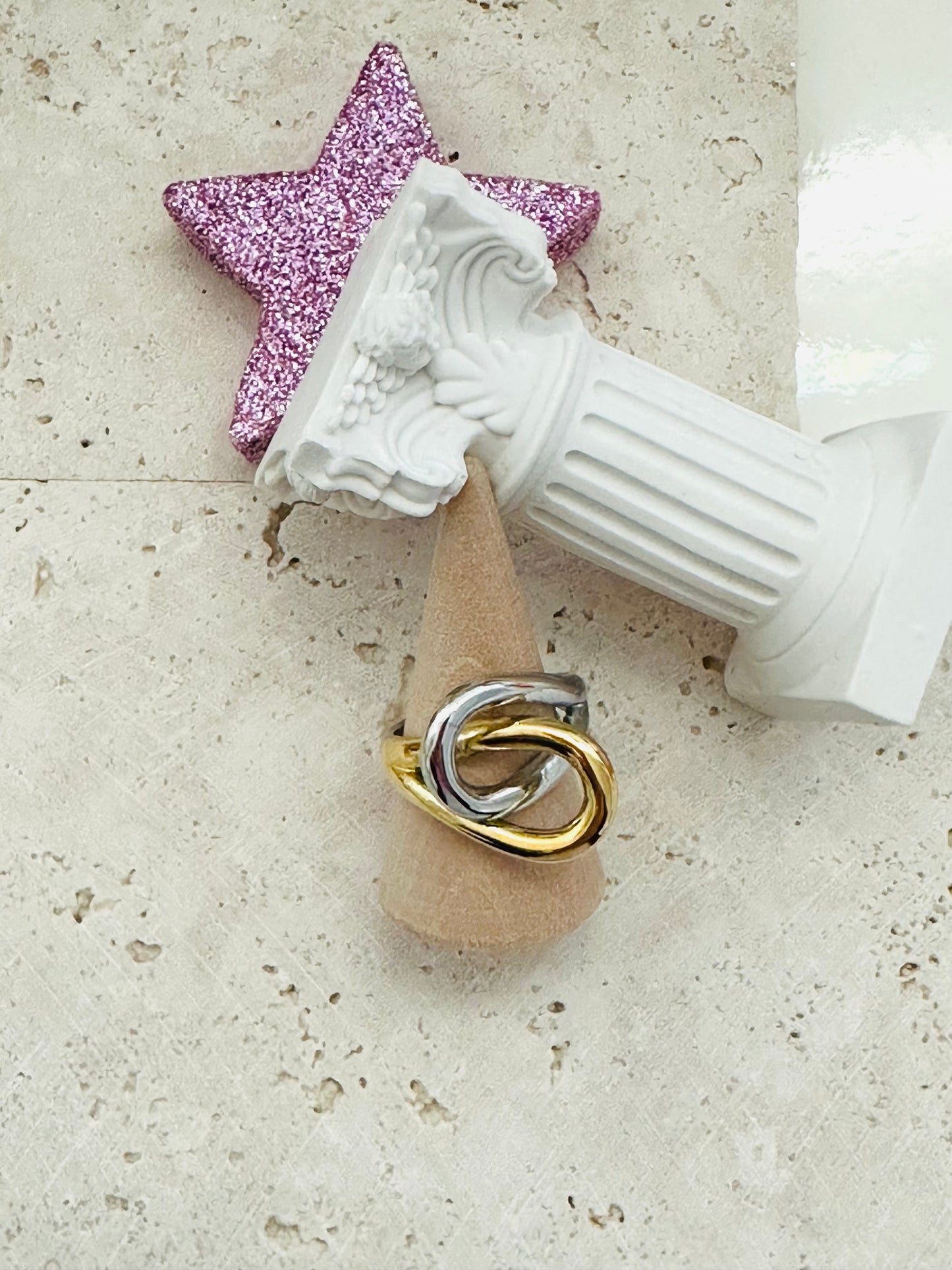 Anello Abbraccio Lunare