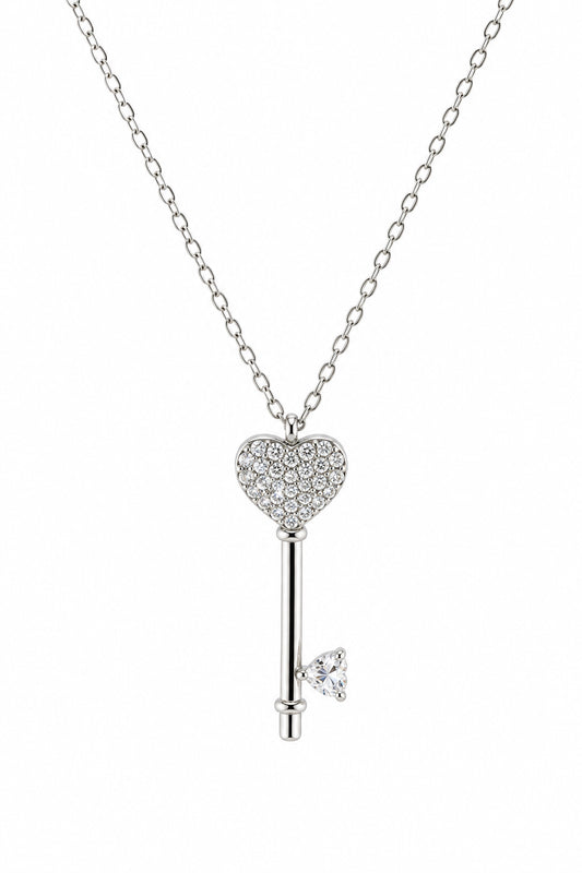 Collana Chiave del Cuore