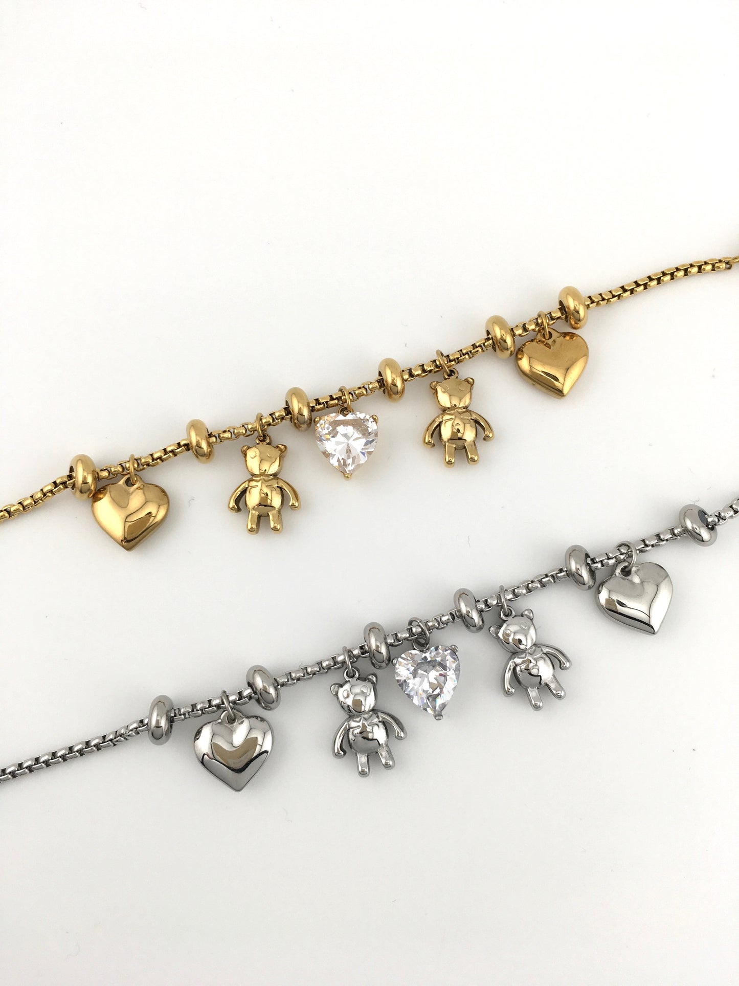 Bracciale cuoricino di Teddy