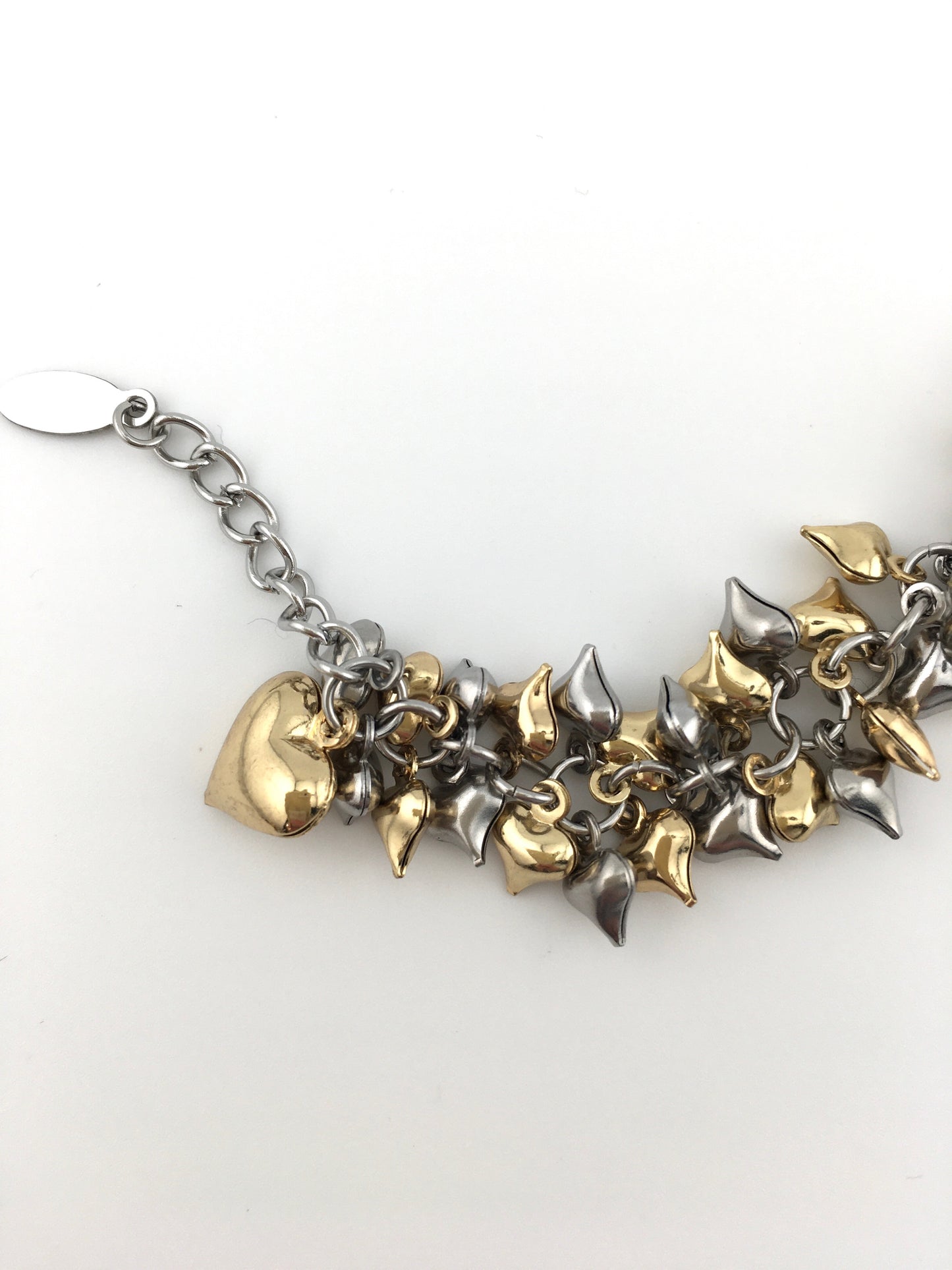 Bracciale multi cuori sonaglio