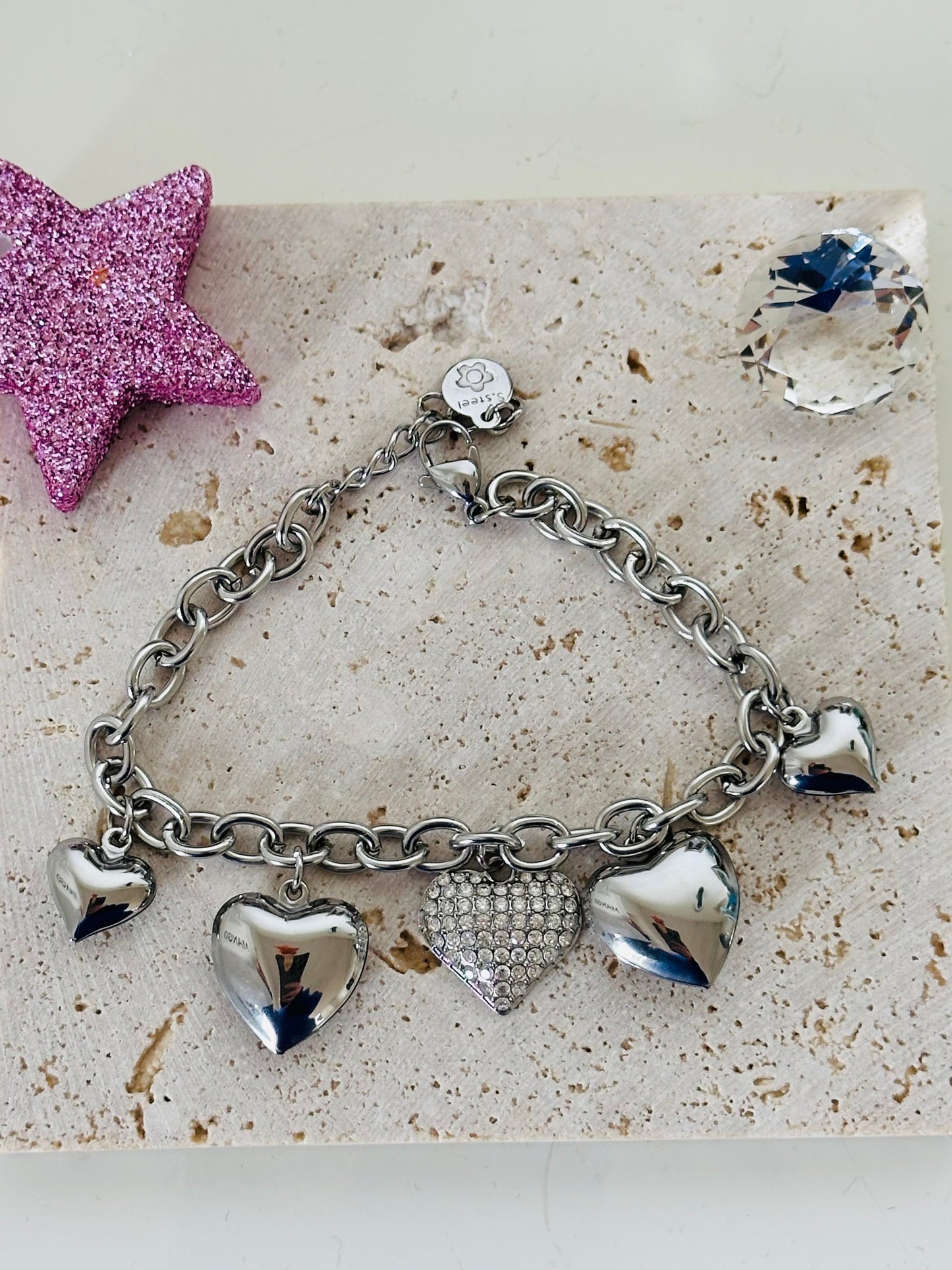 Bracciale mille cuoricini