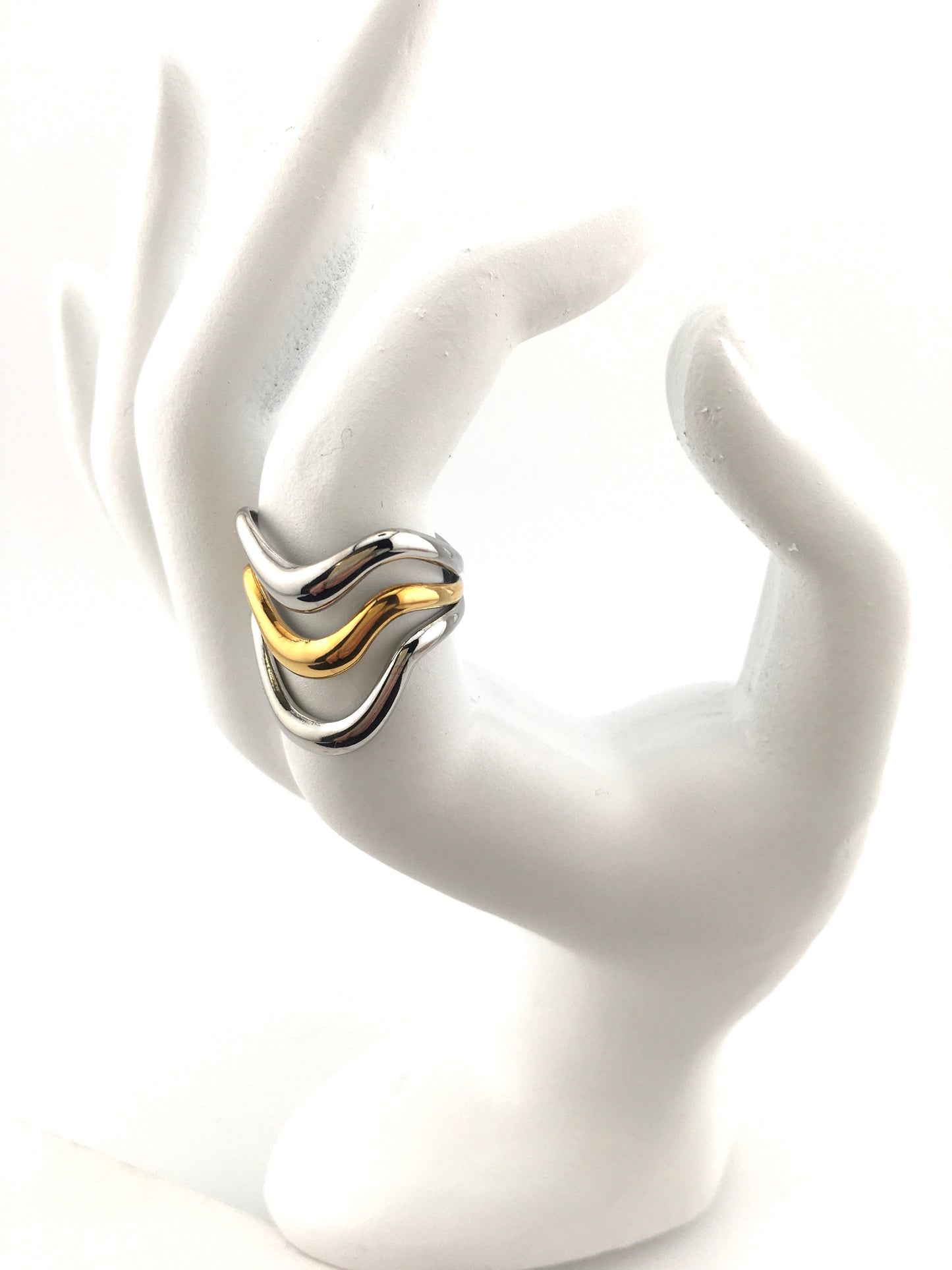 Anello Dafne Bicolor