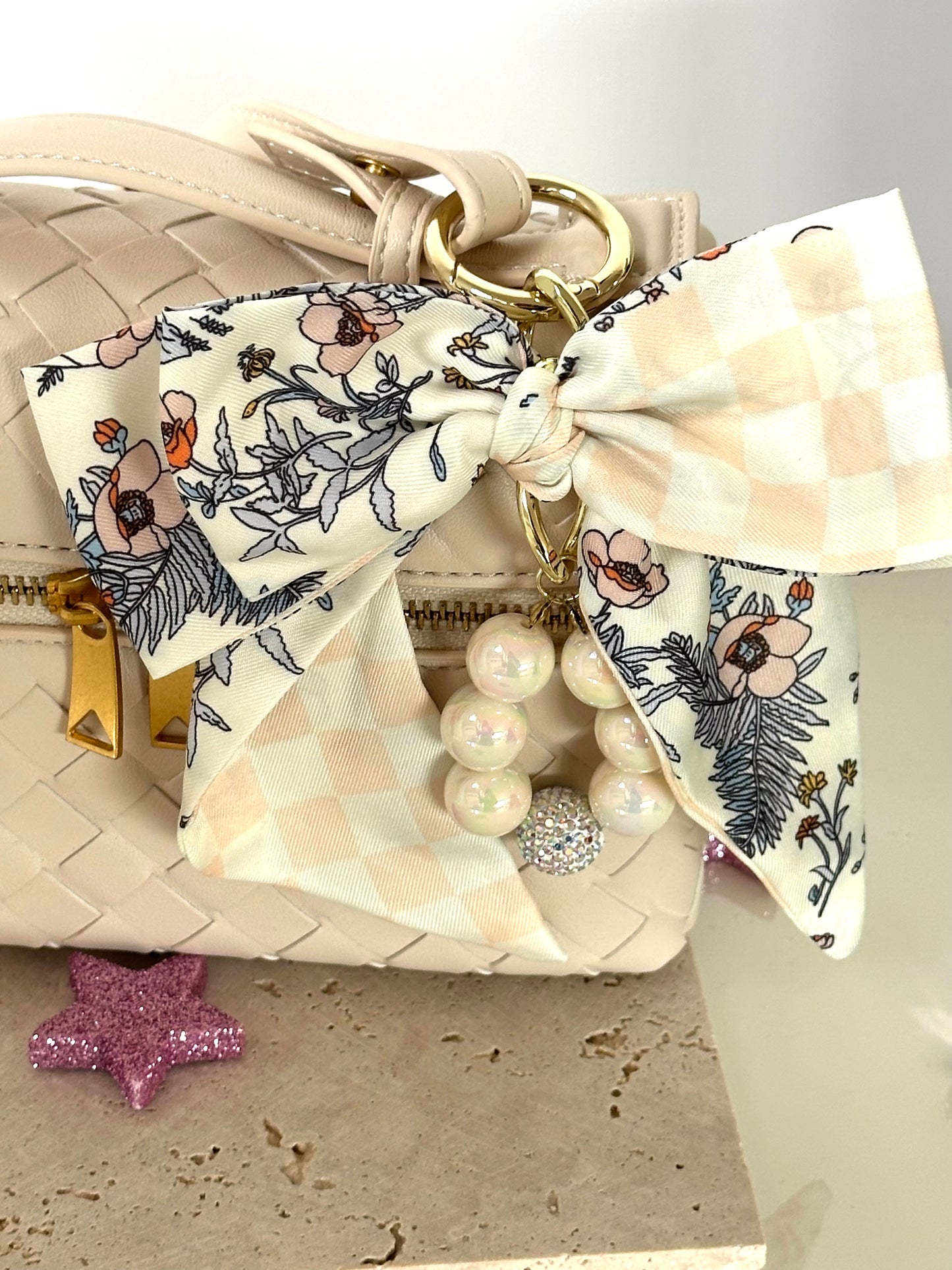Portachiavi Charm Borsa Fiocco