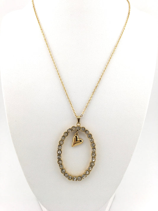 Collana Cuore Incorniciato
