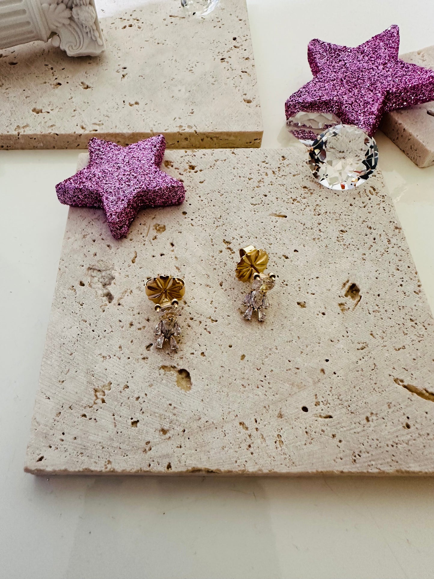 Orecchini Baby Teddy Gold