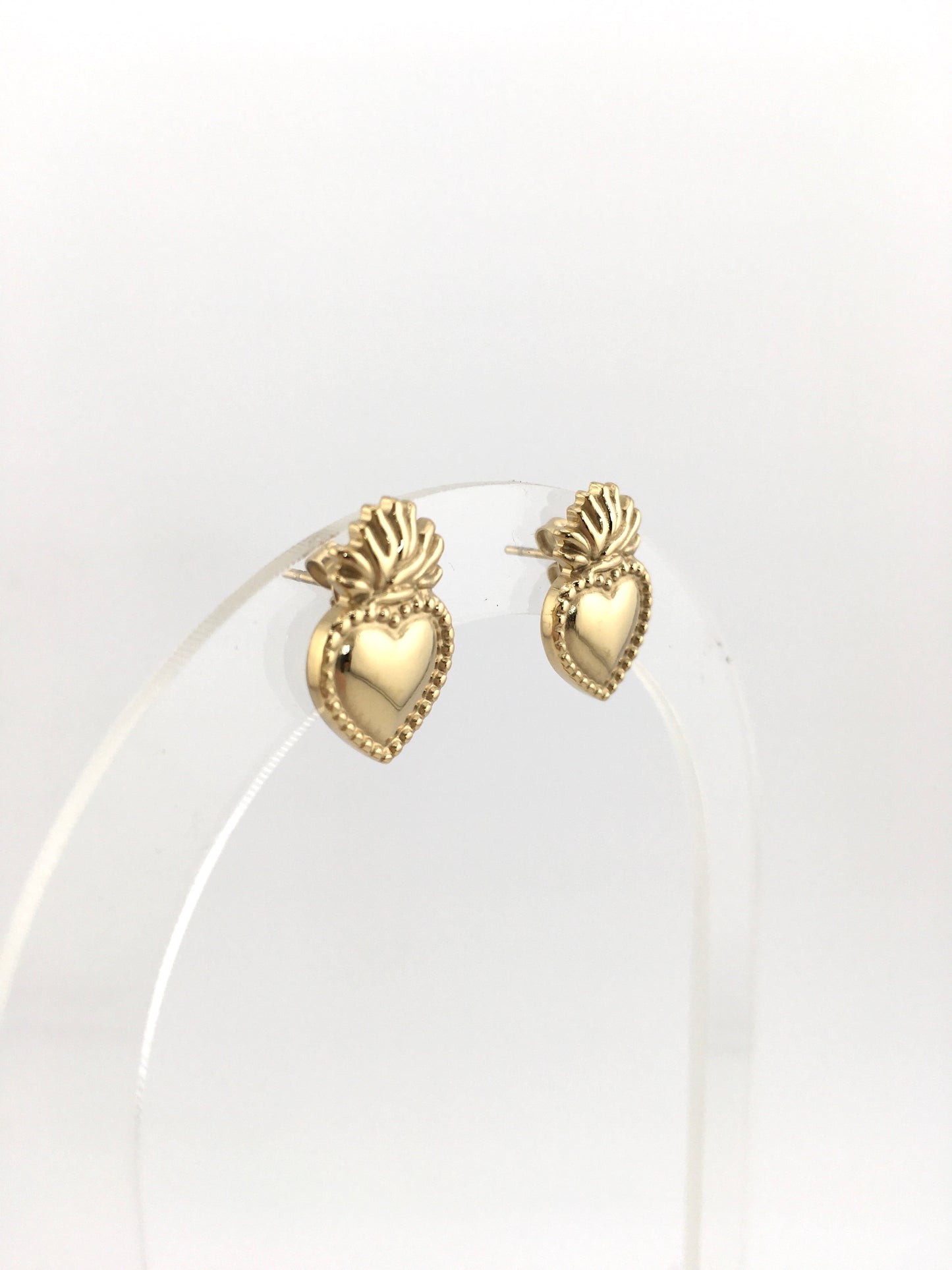 Orecchini Cuore Sacro