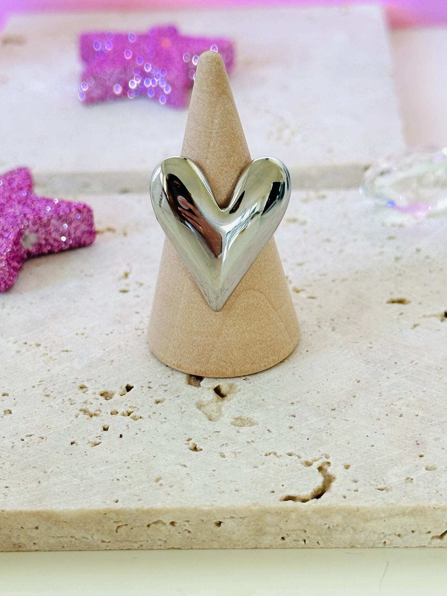 Anello Cuore Cosmico