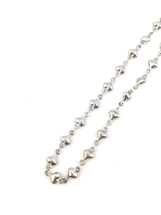 Collana Cuori di Stelle Silver