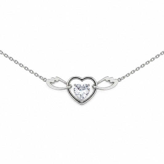 Bracciale Cuore Alato