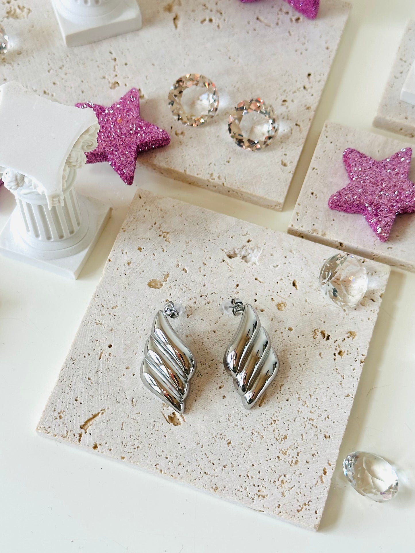 Orecchini Bold Silver