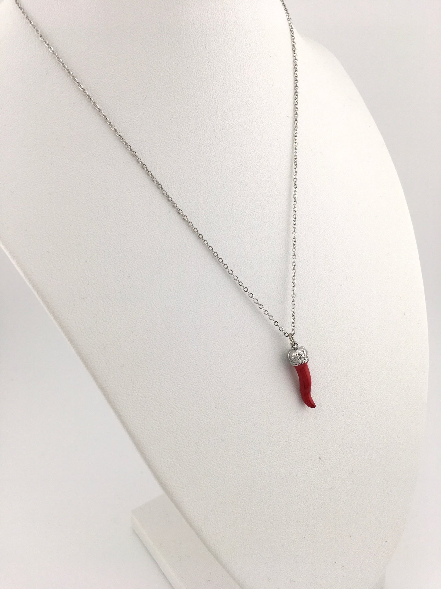 Collana Cornetto Rosso