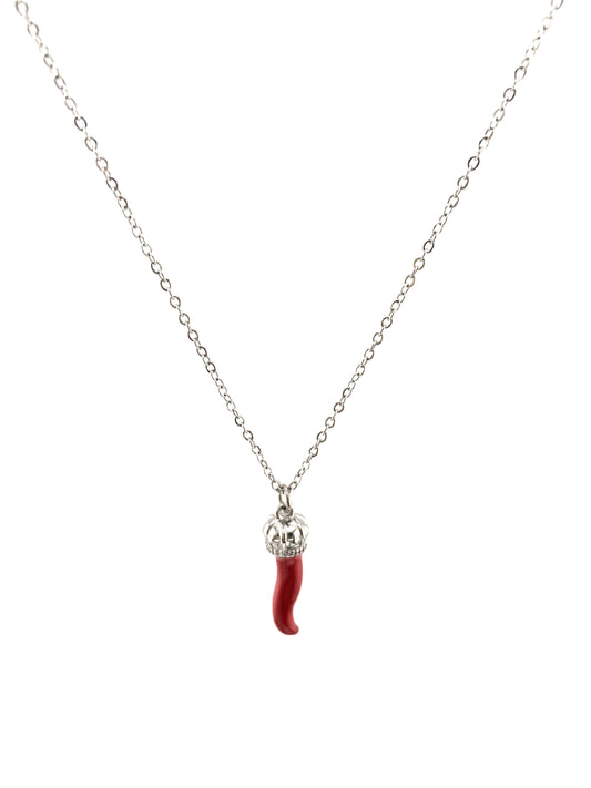 Collana Cornetto Rosso