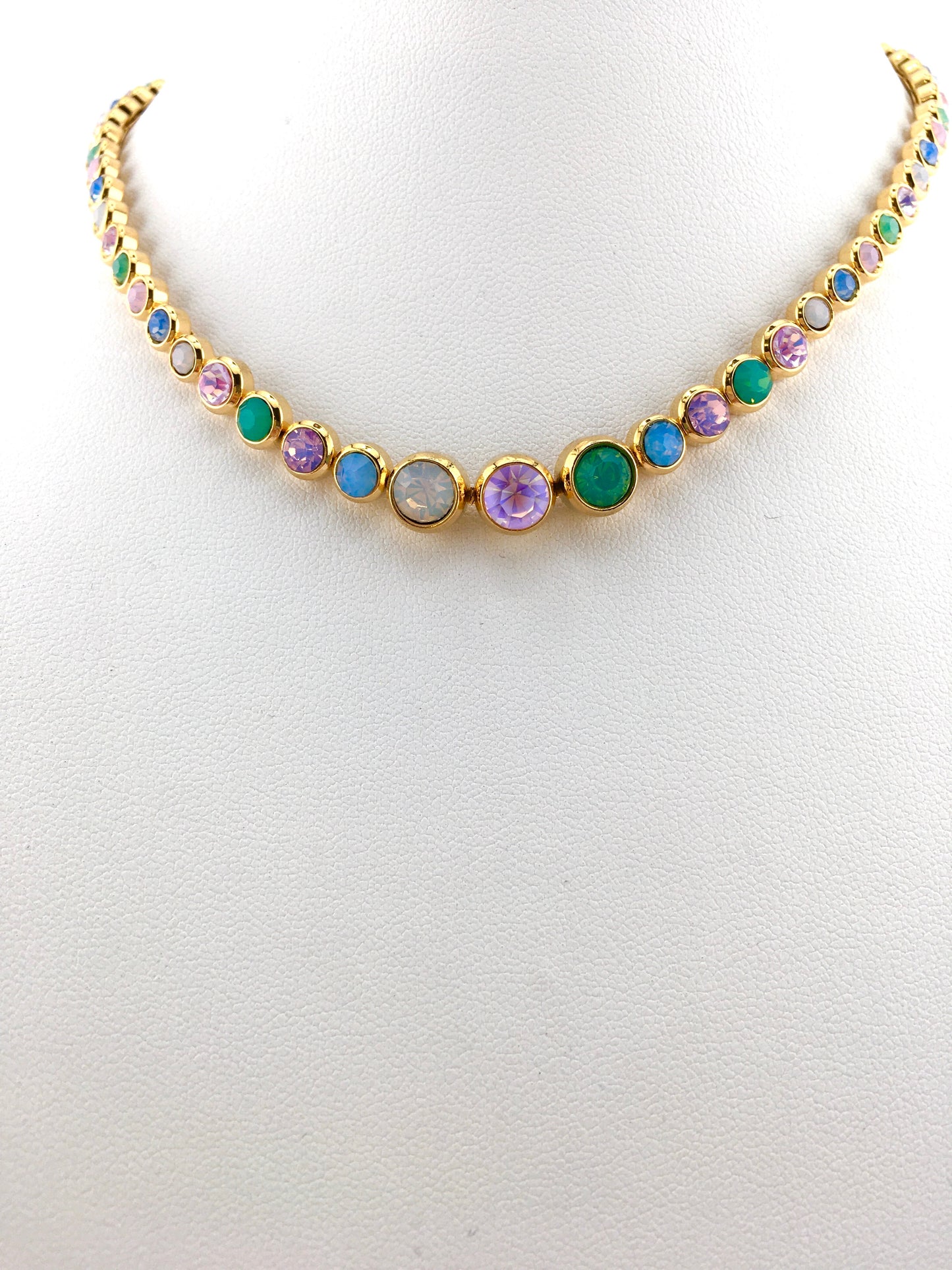 Collana Aurora di Cristallo