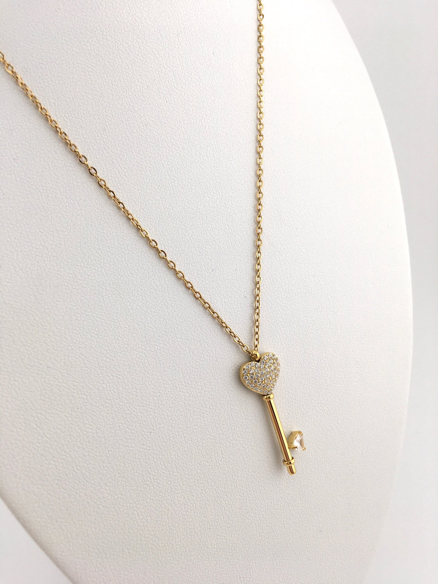Collana Chiave del Cuore