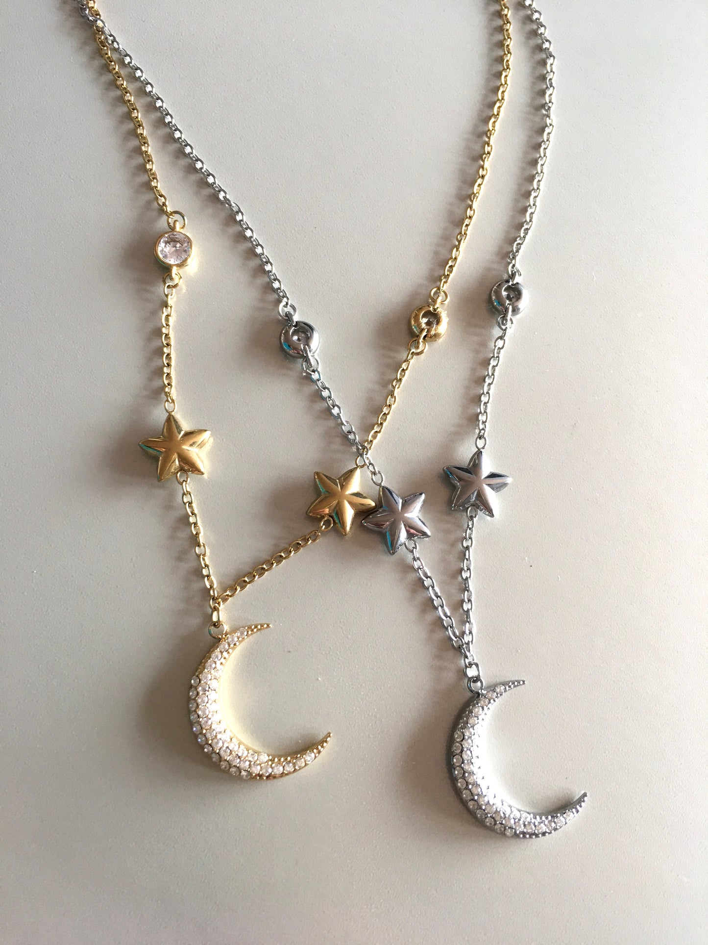 Collana Luna Stellata