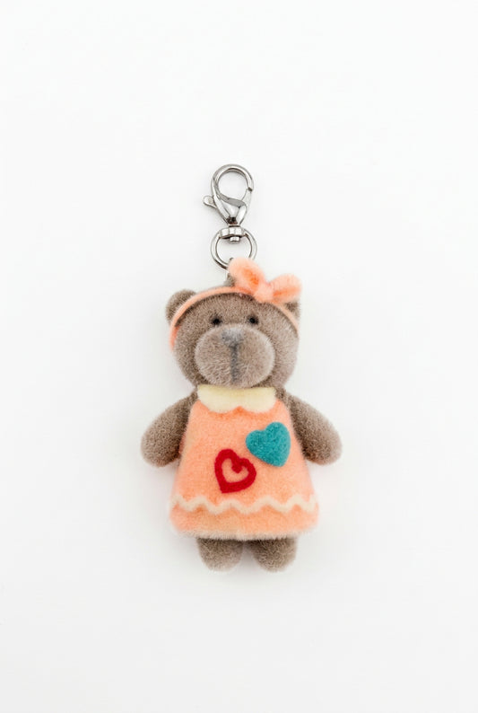 Charm CreaMy Bag Lady Teddy