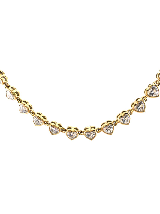 Collana Aurora Stellata Cuori Gold