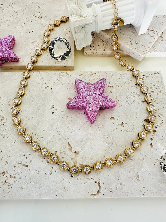 Collana Aurora Stellata Gold