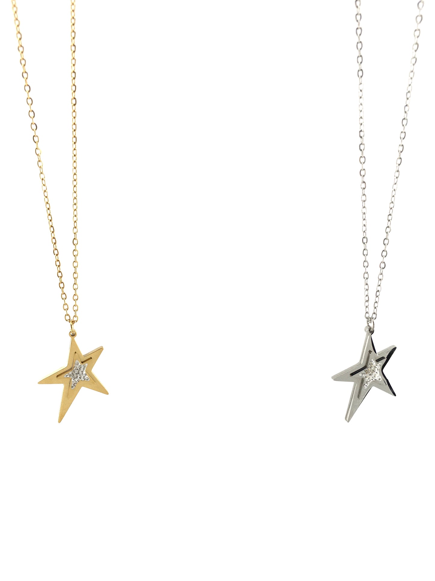Collana Doppia Stella