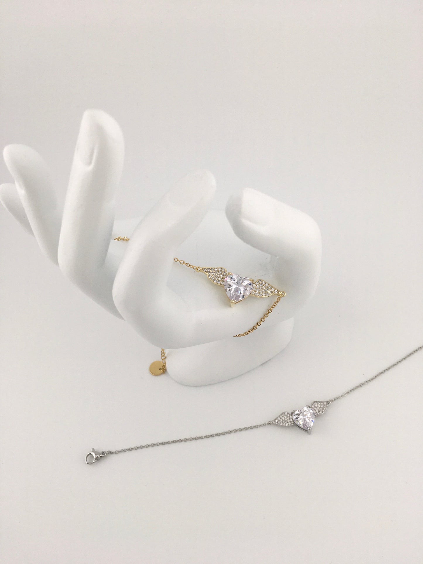 Bracciale Cuore Alato Shine