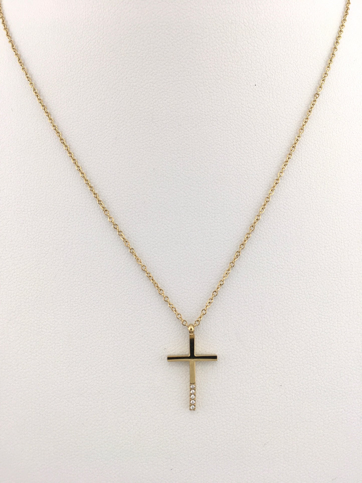 Collana croce mini Lumié