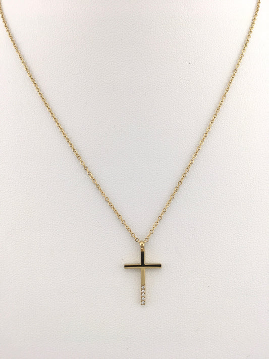 Collana croce mini Lumié