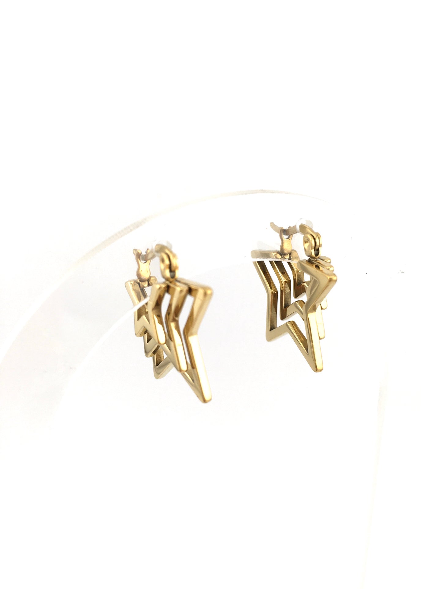 Orecchini Stelle 3d