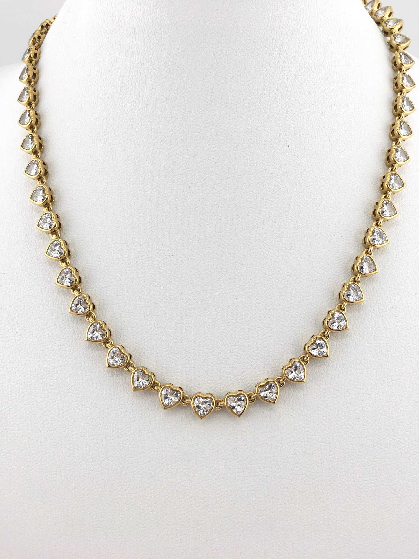 Collana Aurora Stellata Cuori Gold