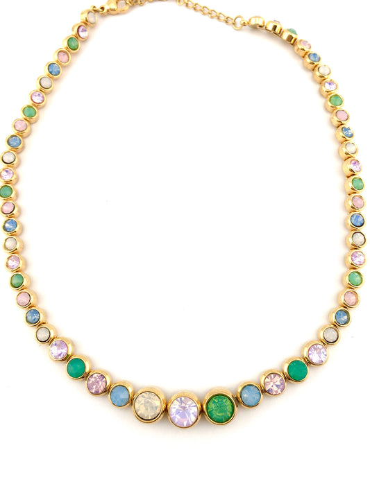 Collana Aurora di Cristallo