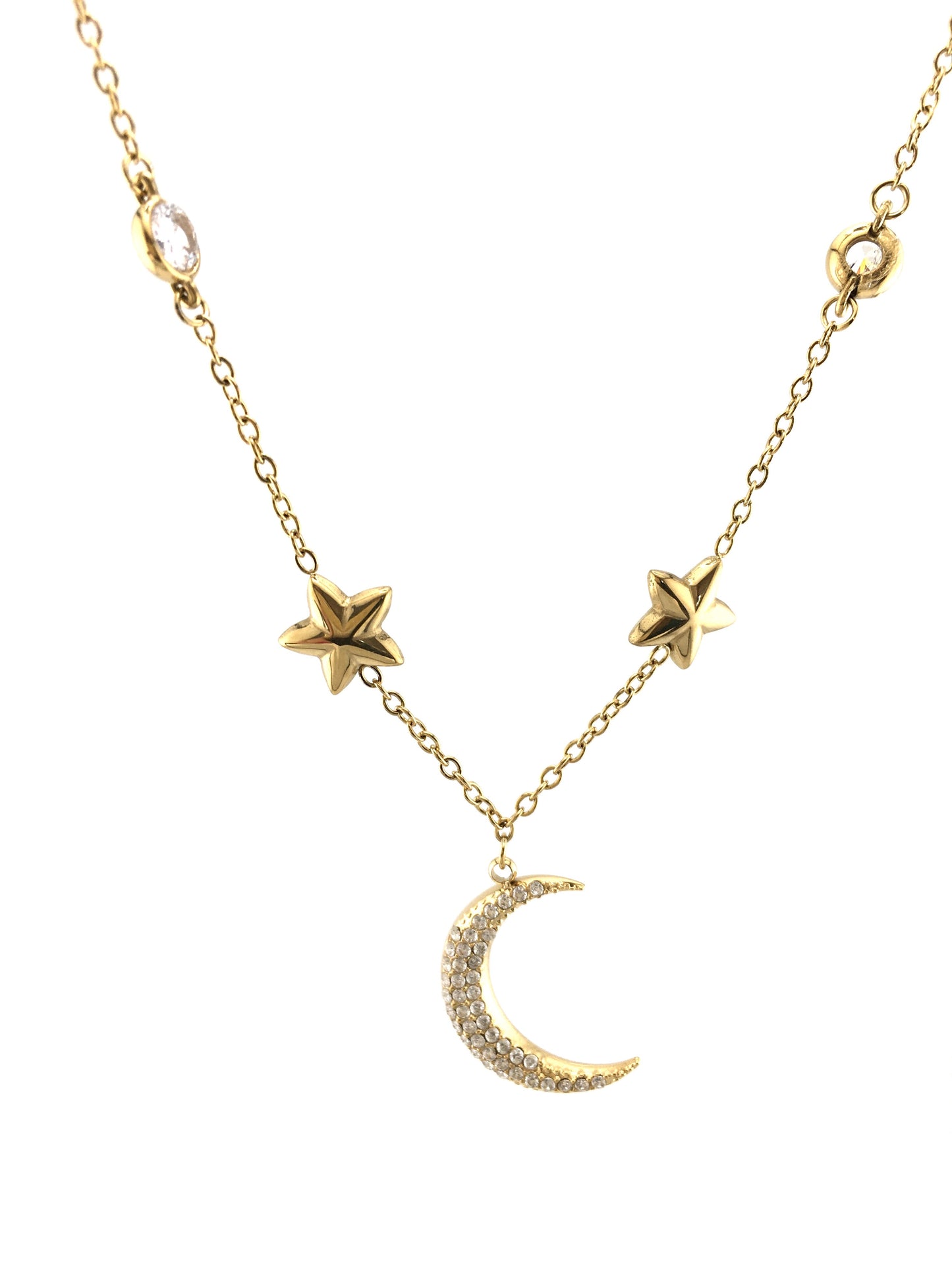 Collana Luna Stellata