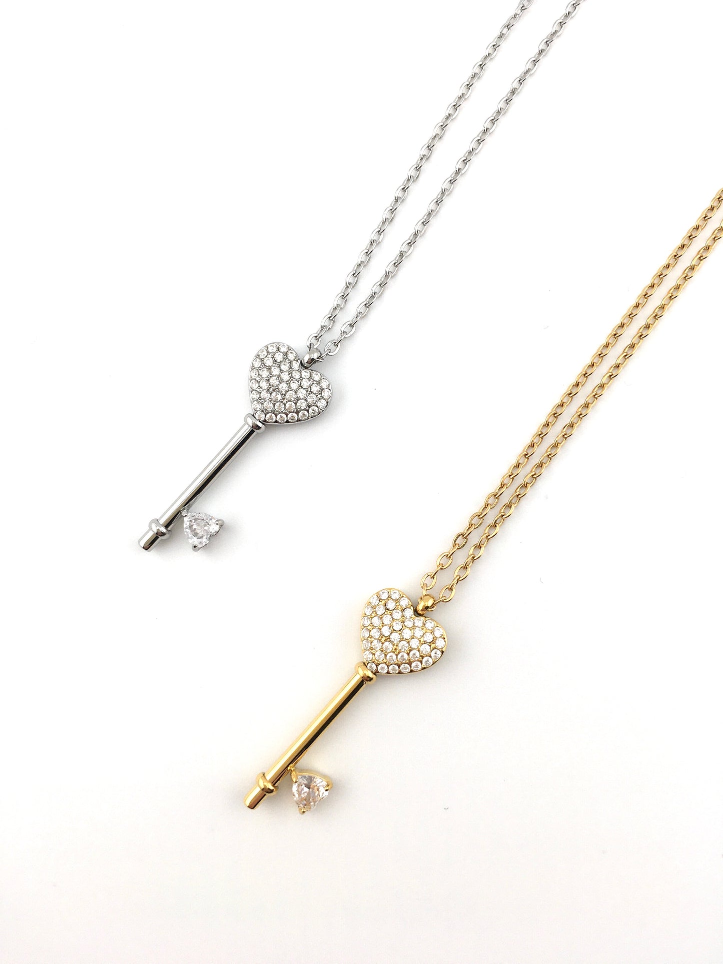 Collana Chiave del Cuore