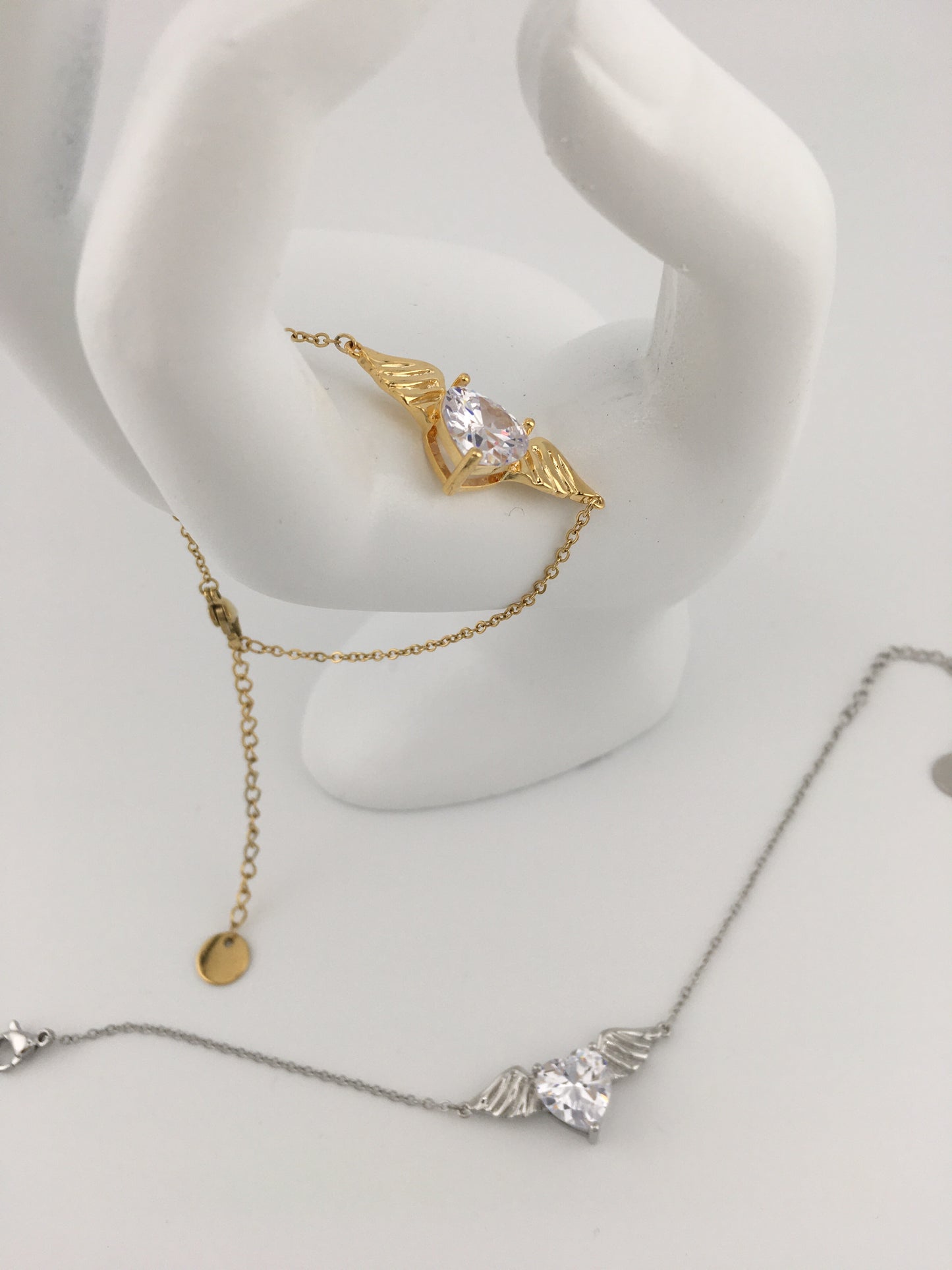 Bracciale Cuore Alato