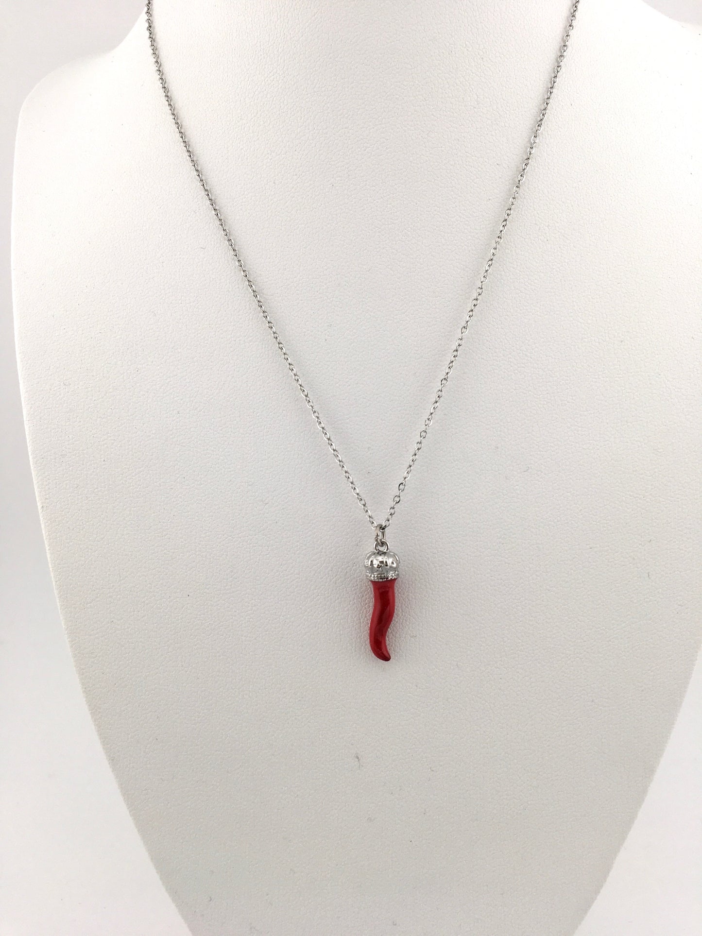 Collana Cornetto Rosso