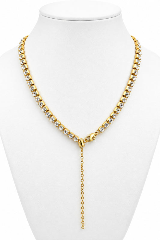 Collana Tennis Stellare