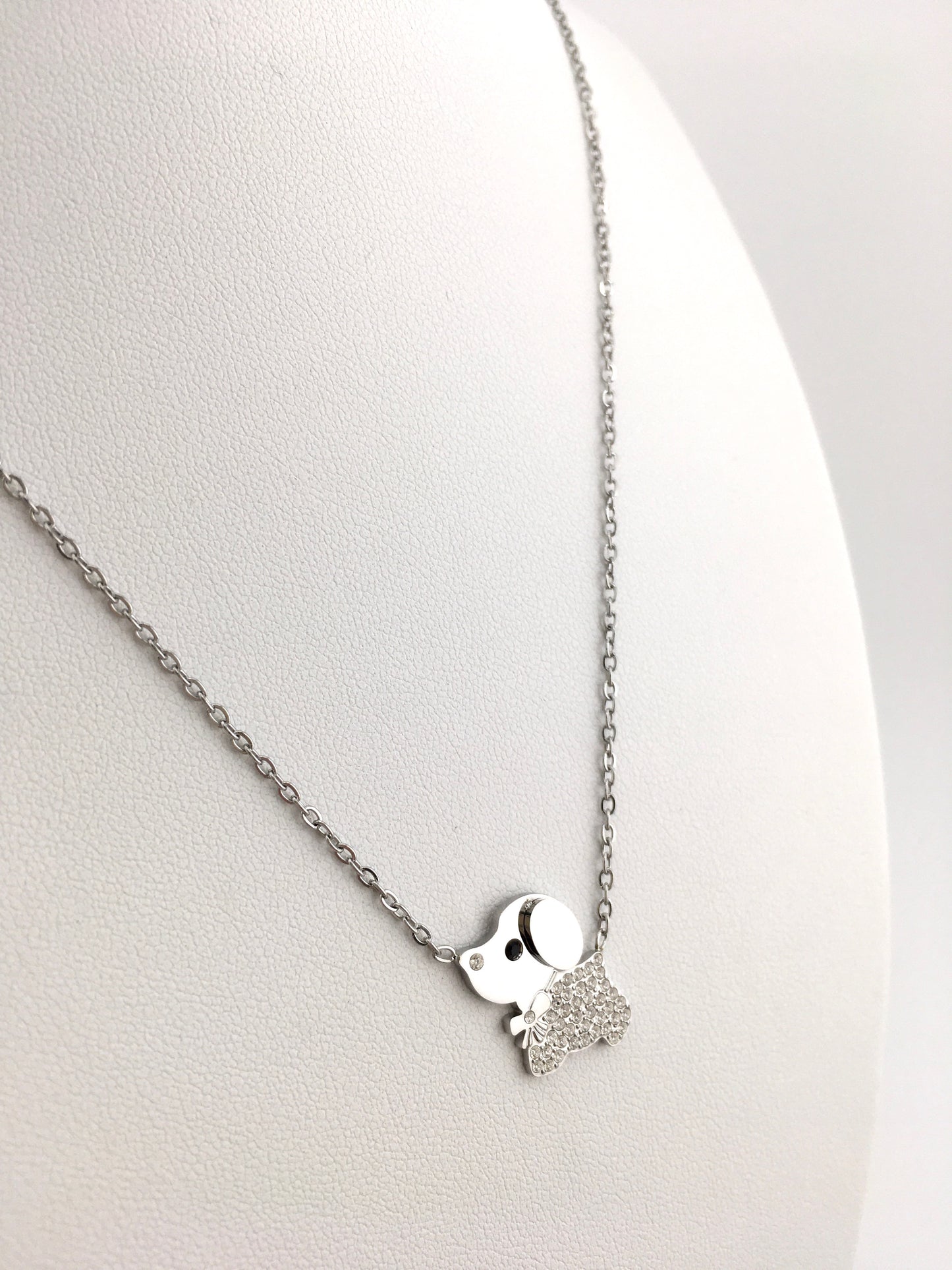 Collana Cagnolino Brillante