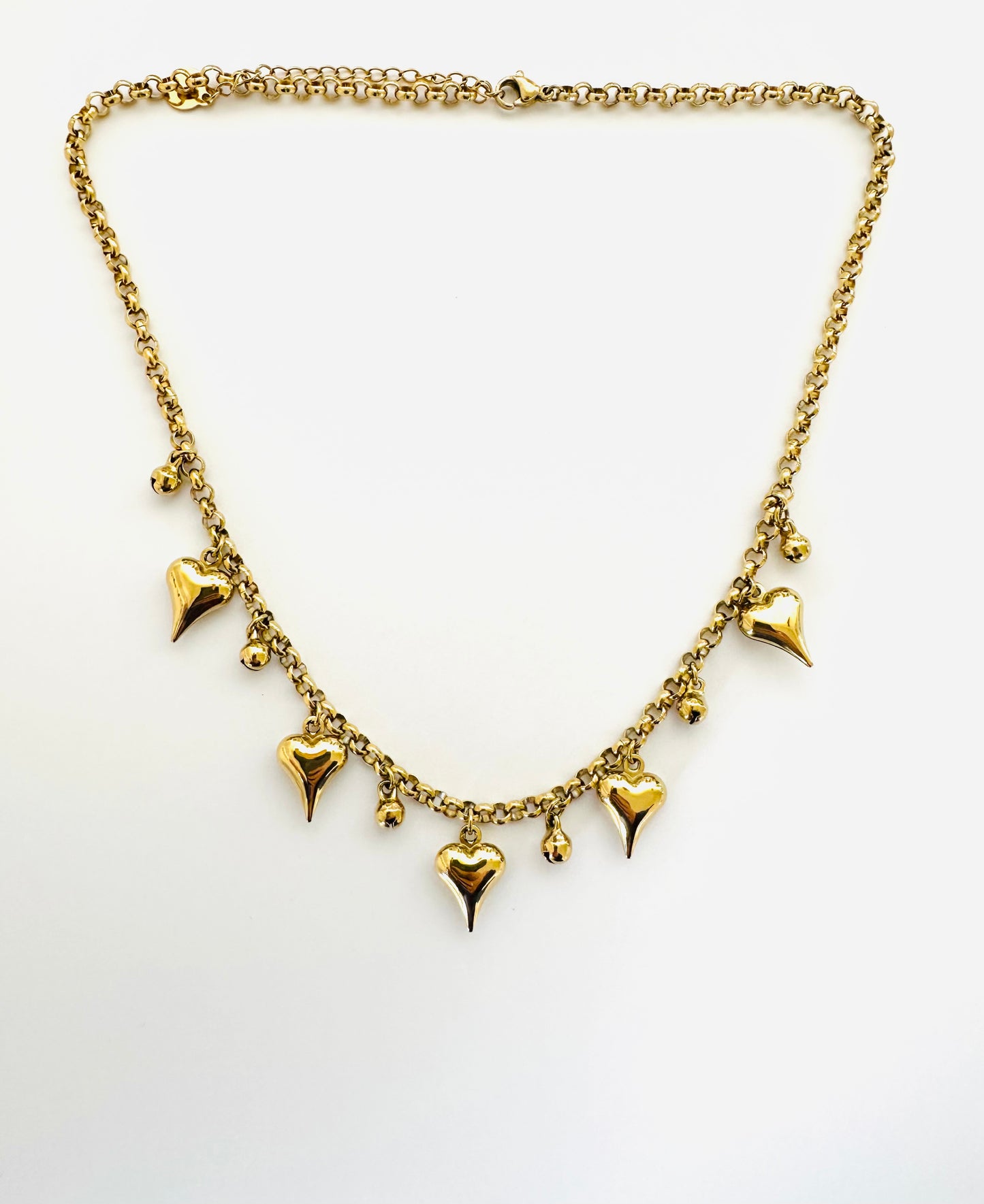 Collana con Cuori Sonaglio