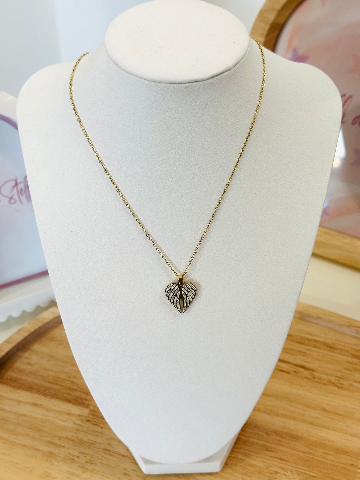 Collana Ali di Cuore