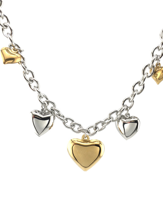Collana Sonaglio Cuori