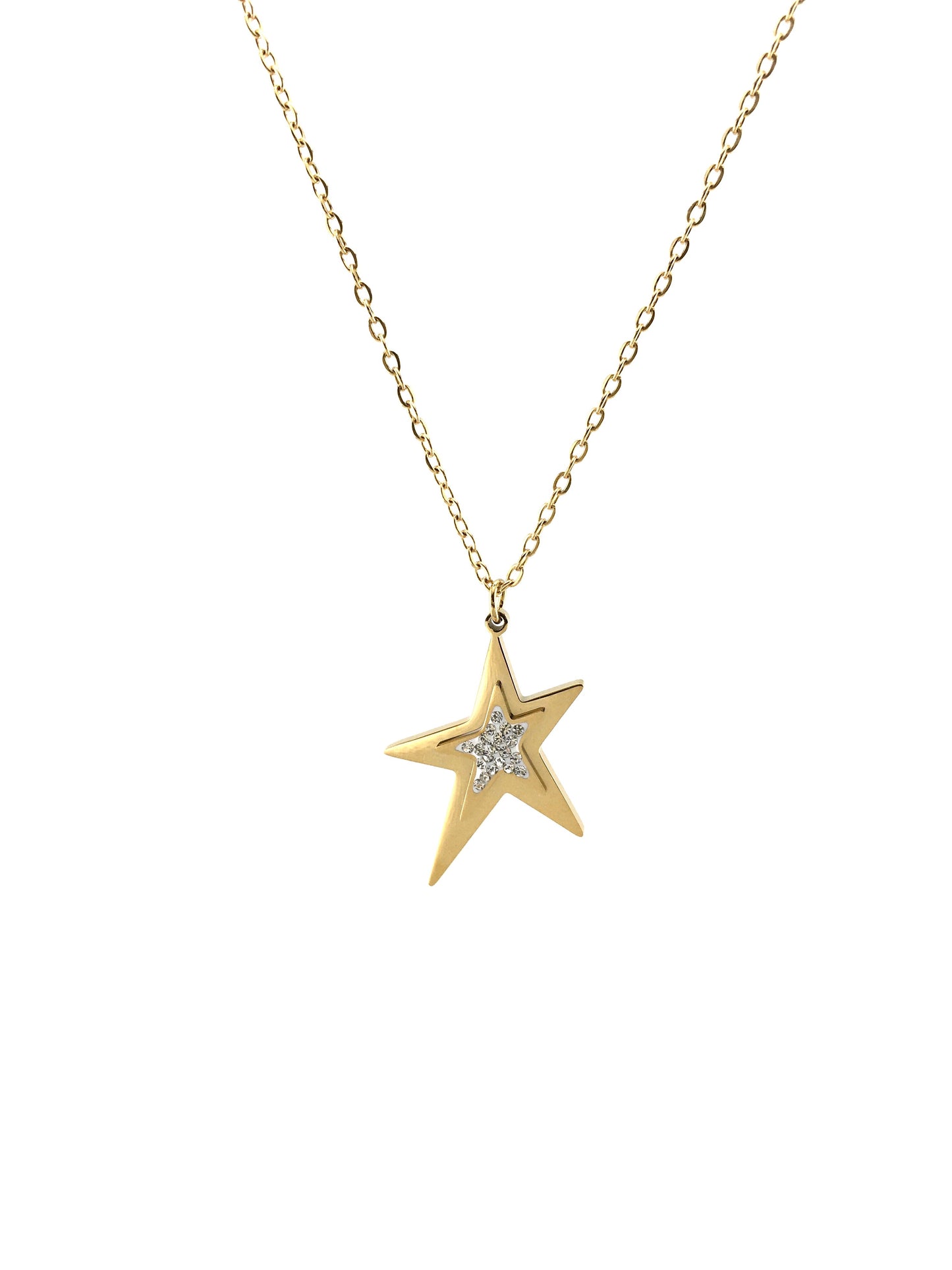 Collana Doppia Stella
