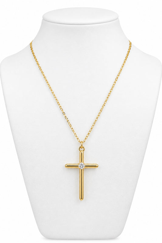 Collana croce Lumina Gold
