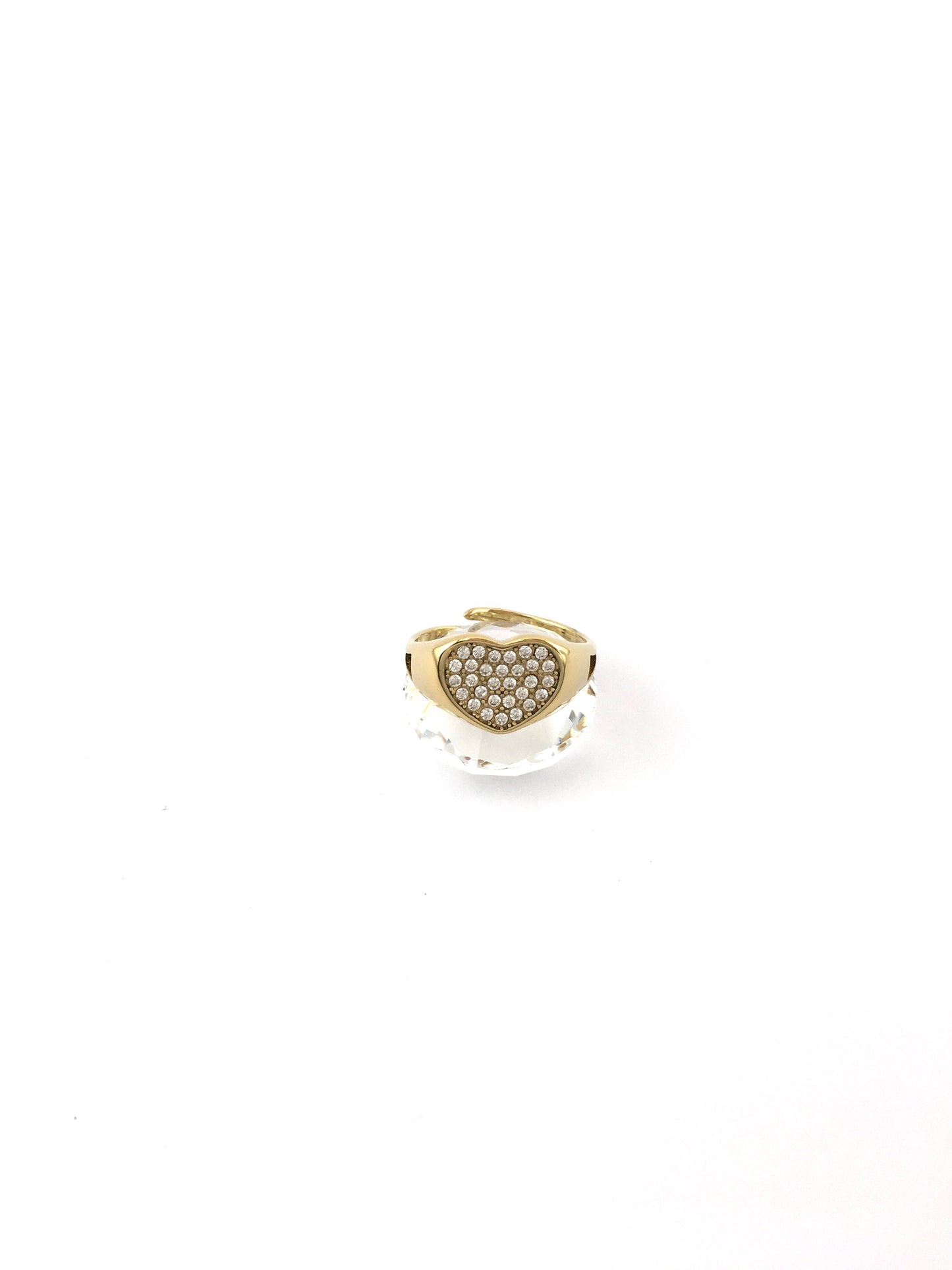 Anello Amore Pavé